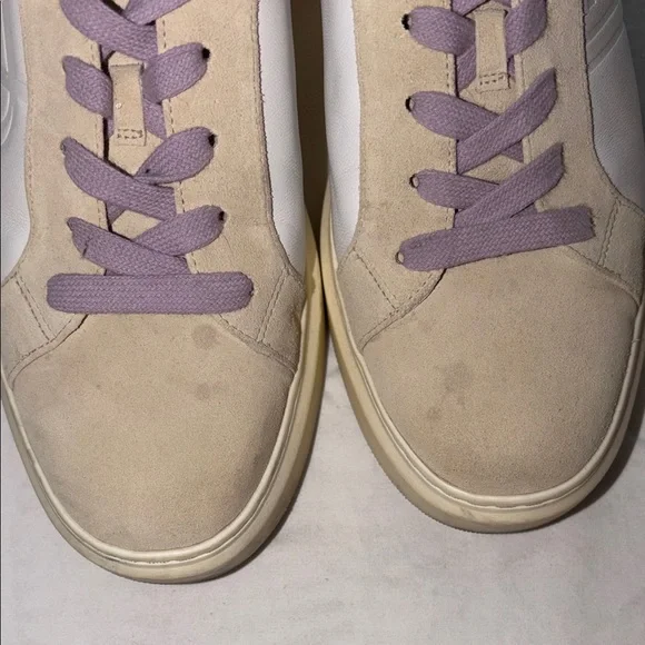 Veronica Beard Beige and Gold Athletic Shoes - Picture 8 of 9